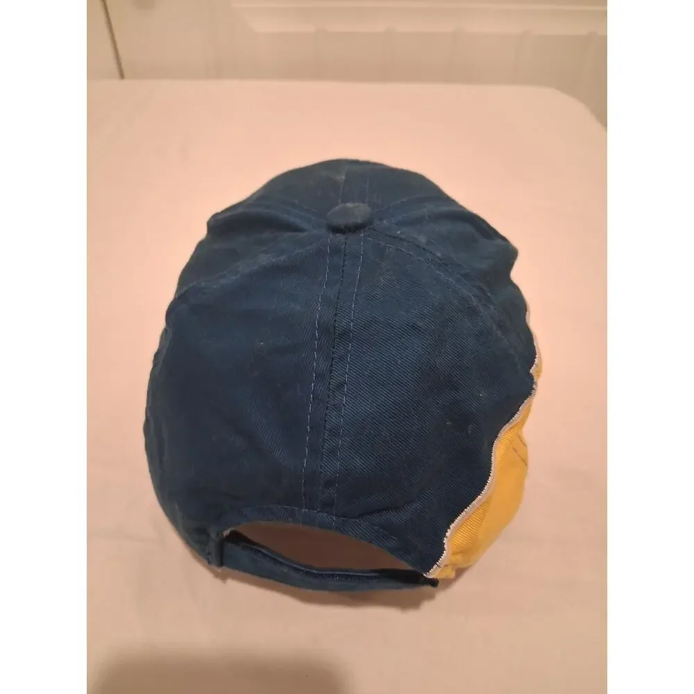 Officially Licensed Corona Extra Beer Baseball Hat Cap Embroidered Blue Yellow